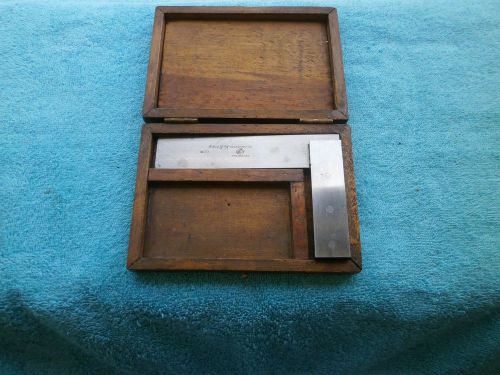 STARRETT 4 1/2 INCH MACHINIST SQUARE MODEL No. 20