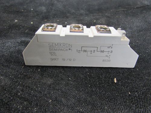 SEMIKRON SKKT 19/12D MODULE SEMIPACK1 ***XLNT***