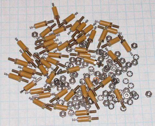 (48) useco 1426 insulated turret pins 2-56 hardware included for sale