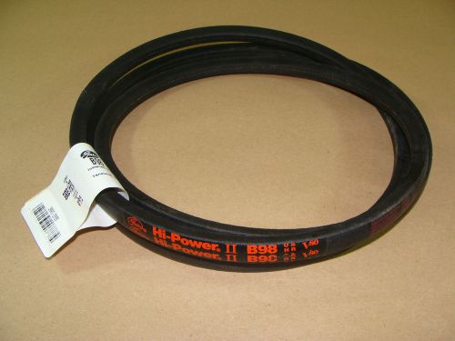 NEW GATES B98 HI-POWER II V-BELT 101&#034; / 2565 mm O.C. 21/32&#034; WIDE 90032098 B-98