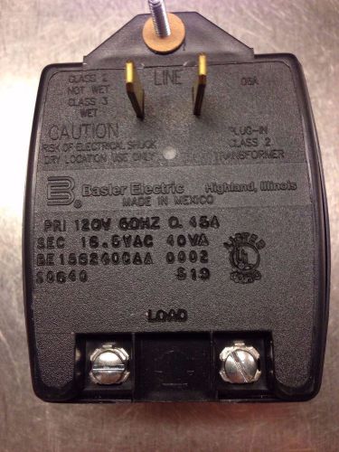 Basler Electric Transformer, Power Supply 16.5VAC  40VA