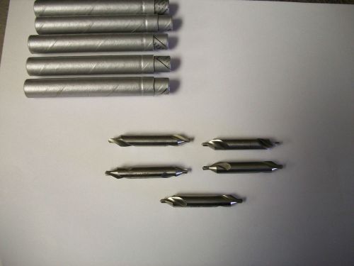 5  - NEW # 4 CENTER DRILLS , QUALITY IMPORT