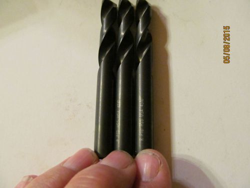 Precision Twist Drill Bits Lot of 3 Screw Machine Length Size R (R42C)