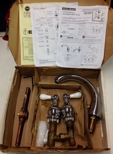 Deck Mount Tub Filler Bathtub Faucet American Standard Williamsburg