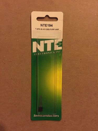 NEW NTE Electronics NTE194 T-Npn-Si-Hiv-Gen Purp Amp