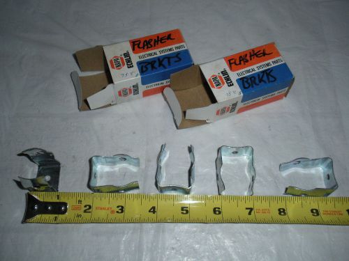 LOT of SIX (5) Metal Flasher Brackets 581B USA Electrical