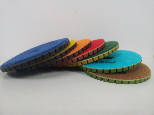 Made in Korea Diamond Polishing Pads 4&#034; Wet 5mm thick