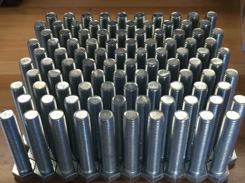 3/4-10 UNC X 4 Grade 5 Hex Bolt Plain Finish, 100 Pieces