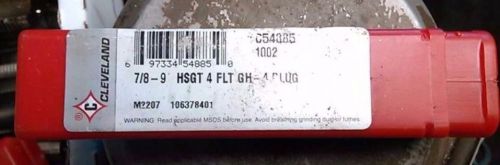 CLEVELAND C54885 7/8-9NC 1002 4FL H4 PLUG HAND TAP