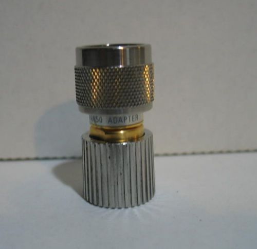 Anritsu Wilton APC-7 7MM to N-Type Male Adapter Connector Single