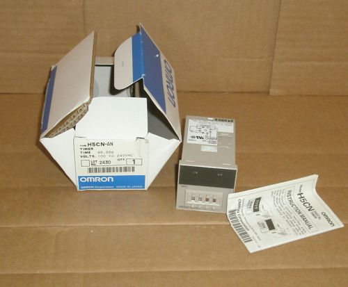 H5CN-AN-AC100-240 Omron New In Box Timer H5CNAN