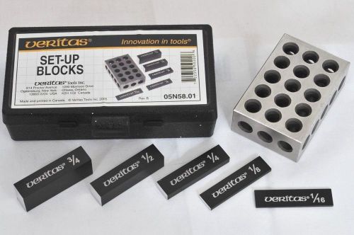 Veritas SET-UP BLOCKS 05N58.01 Tool Set in Box   EXC.  Made in Canada