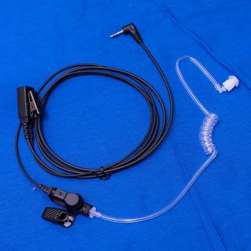 Clear Tube Headset Surveillance Kit for Motorola MJ270R MH230R MH370 MB140R T968