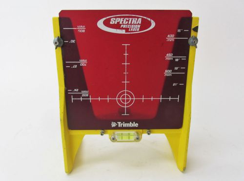 Spectra precision 936 adjustable large pipe laser target for sale