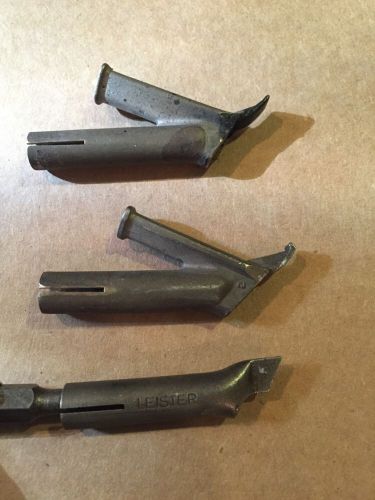 3 Leister Nozzles Flooring