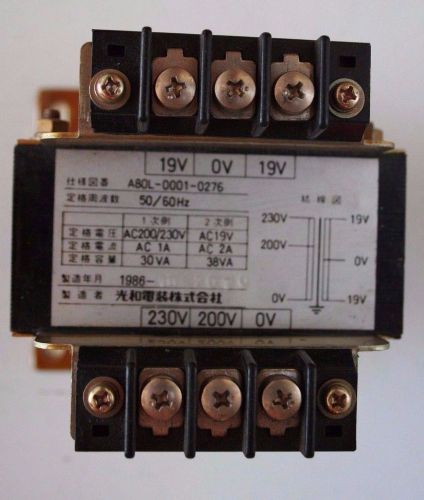 FANUC A80L-0001-0276 TRANSFORMER OUT OF ROBOT CONTROLLER