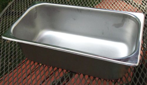 Steam Table Pan - Size: 1/3 Depth: 4&#034; - NSF