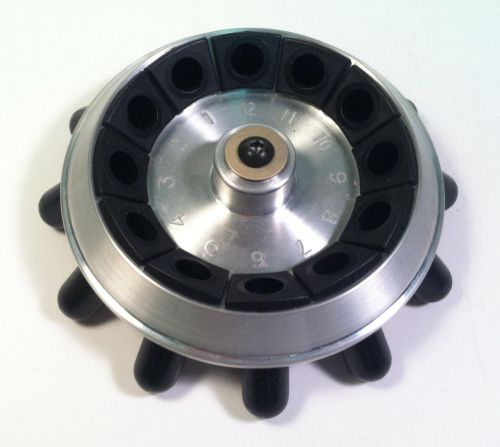 12 Place Fixed Angle Rotor (# 1-01) for Beckman Microfuge E Benchtop Centrifuge