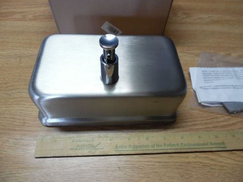 Soap Dispenser Stainless Steel  New In Box. Unbranded