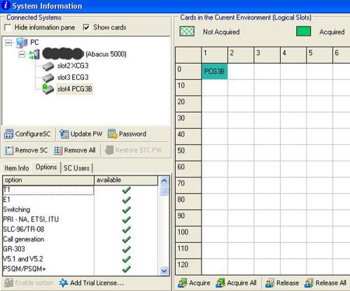 Spirent Abacus 5000 PCG3 PCG-3000BF Subsystem w/ Full Options