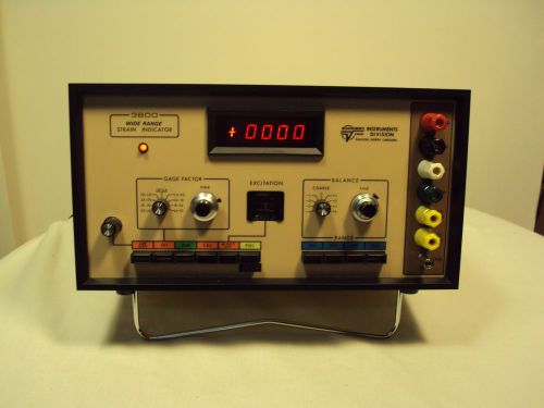 Vishay Measurements Group 3800 Wide Range Strain Indicator