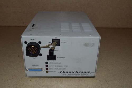 OMNICHROME MODEL 170 ION LASER POWER SUPPLY