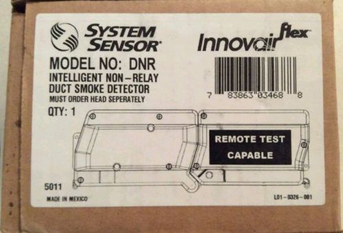 System sensor dnr duct smoke detector housing innovair flex for sale