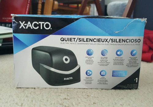 ELMERS X-Acto Quiet Electric Pencil Sharpener Black (1750) Elmer&#039;s