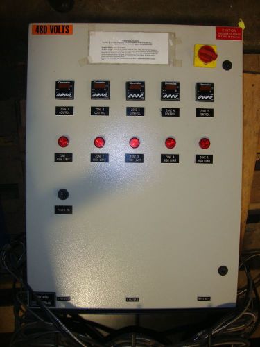 PANELS PLUS INJECTION MOLDING TEMPERATURE CONTROL PANEL 480 VOLTS