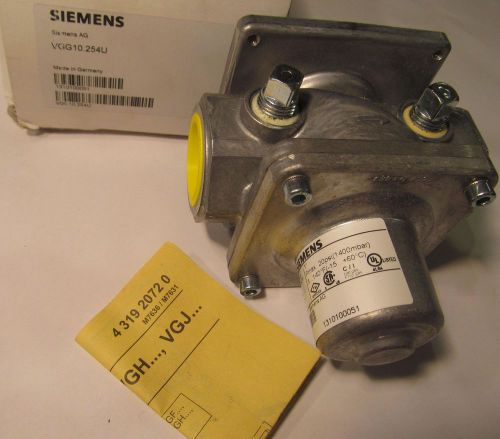 NEW SIEMENS VGG10.254U VGD10 1&#034; NPT THREADED GAS VALVE BODY