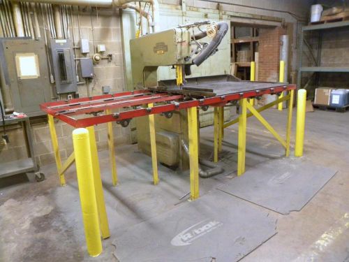 KALAMAZOO 30RF VERTICAL BANDSAW 30&#034; THROAT 57&#034; X 53&#034; SLIDING TABLE