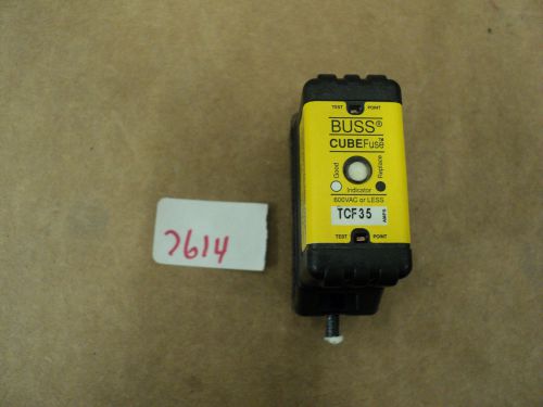 COOPER BUSSMANN TCF35 TCFH60 INDICATOR CUBE FUSE  FUSE HOLDER 35A 600VAC 60A