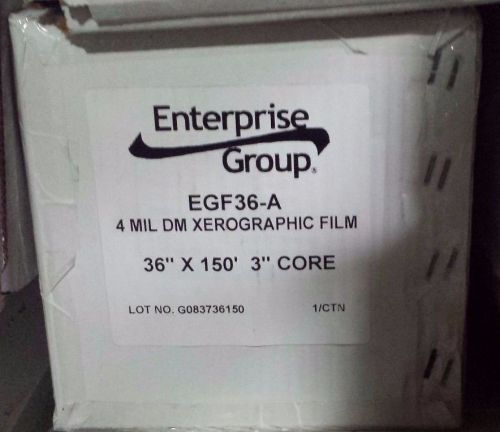 36&#034; x 150&#034; 4 mil Xerographic Film, EGF36A