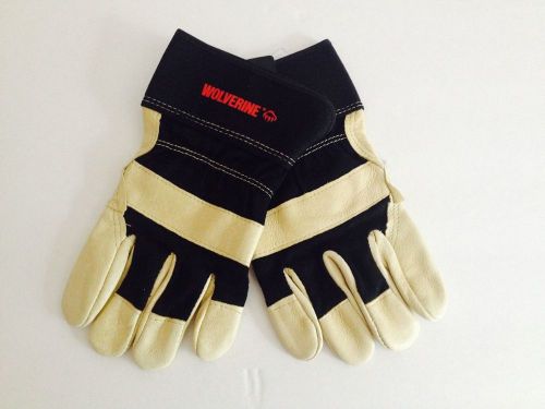 Volverine **LEATHER PALM WORK GLOVES** Medium