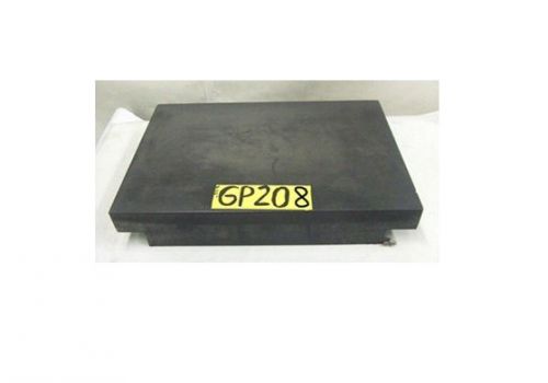 12” x 18” x 3” Granite Plate Black