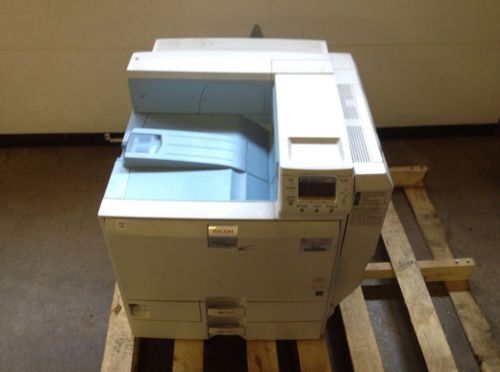 Ricoh Aficio SP C820DN Color Copier 104k Pagecount USB Needs Photoconductor