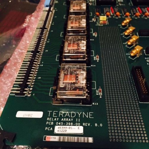 TARADYNE RELAY ARRAY II PCB 045-398-00 REV B. 0