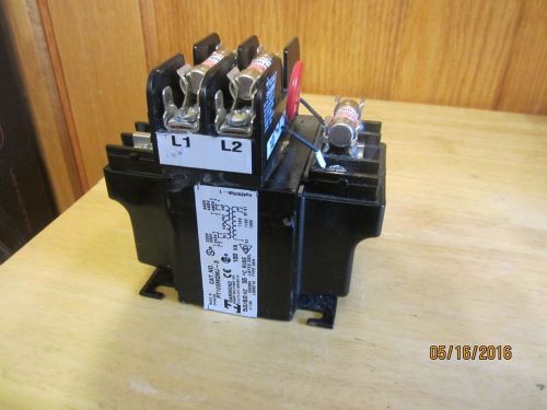 Hammond  PT100MQMJ-3 Control Transformer 0.87A 100VA With Class CC Fuses