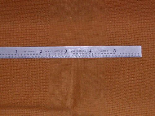 STARRETT C309R-6 FULL-FLEXIBLE STEEL RULE WITH INCH GRADUATION