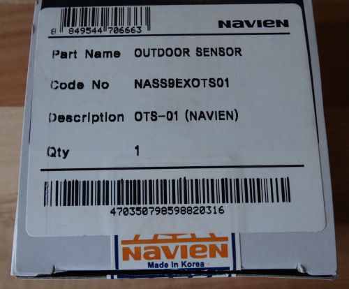 NEW! NAVIEN OUTDOOR TEMPERATURE SENSOR (OTS-01)