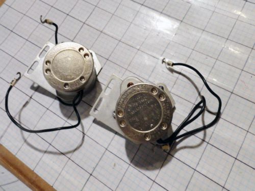 lot 2x CRAMER Controls Corp Centerbrook CT TYPE 117 USA Syncronous Motor