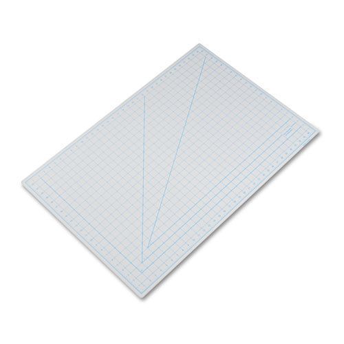 Self-Healing Cutting Mat, Nonslip Bottom, 1&#034; Grid, 24 x 36, Gray