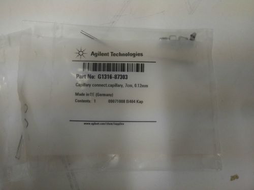 NEW HP Agilent Technologies G1316-87303 Capillary Stainless Steel 0.12mm id 7 cm