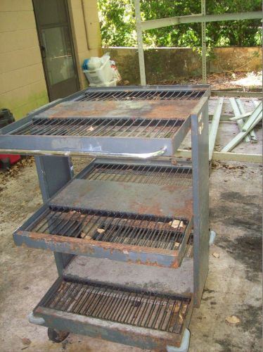 Picker&#039;s faire! 5 wheel industrial cart 3 shelves 24x30x38   pick up only for sale