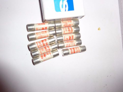 10 Pack FERRAZ SHAWMUT ATQ1/2 Fuses NEW AMP-TRAP Time Delay 1/2 AMP 500Vac FS