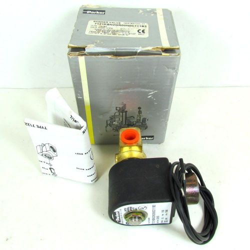 Parker 7121KBN2GR00N0C111B2 Skinner 2-Way Solenoid Valve 7121K 24V 1100psi