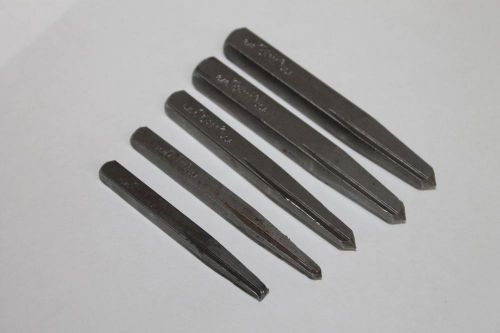 5pc Lot KD Tools Screw Extractor Bit Set (KD-1111 - KD-1113)