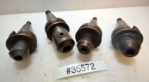 Lot of Four BT40 Tool Holders, Lyndex, Sandvik (Inv.35572)