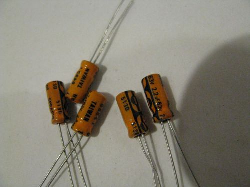 5 pc 2.2uf/63V  Radial Lead Electrolytic  -Sprague