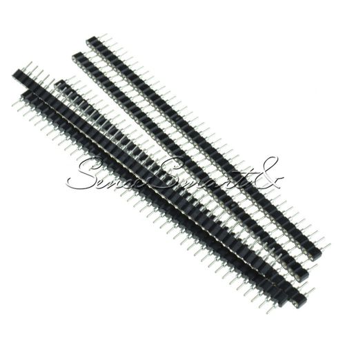 3Pcs 40Pin 2.54mm Single Row  Round Female Pin Header